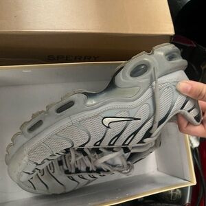 Nike  White and Gray Sneakers